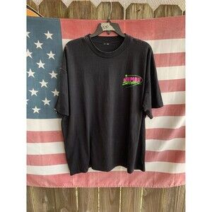 1990s Jumbo Sports black & green tee streetwear XL